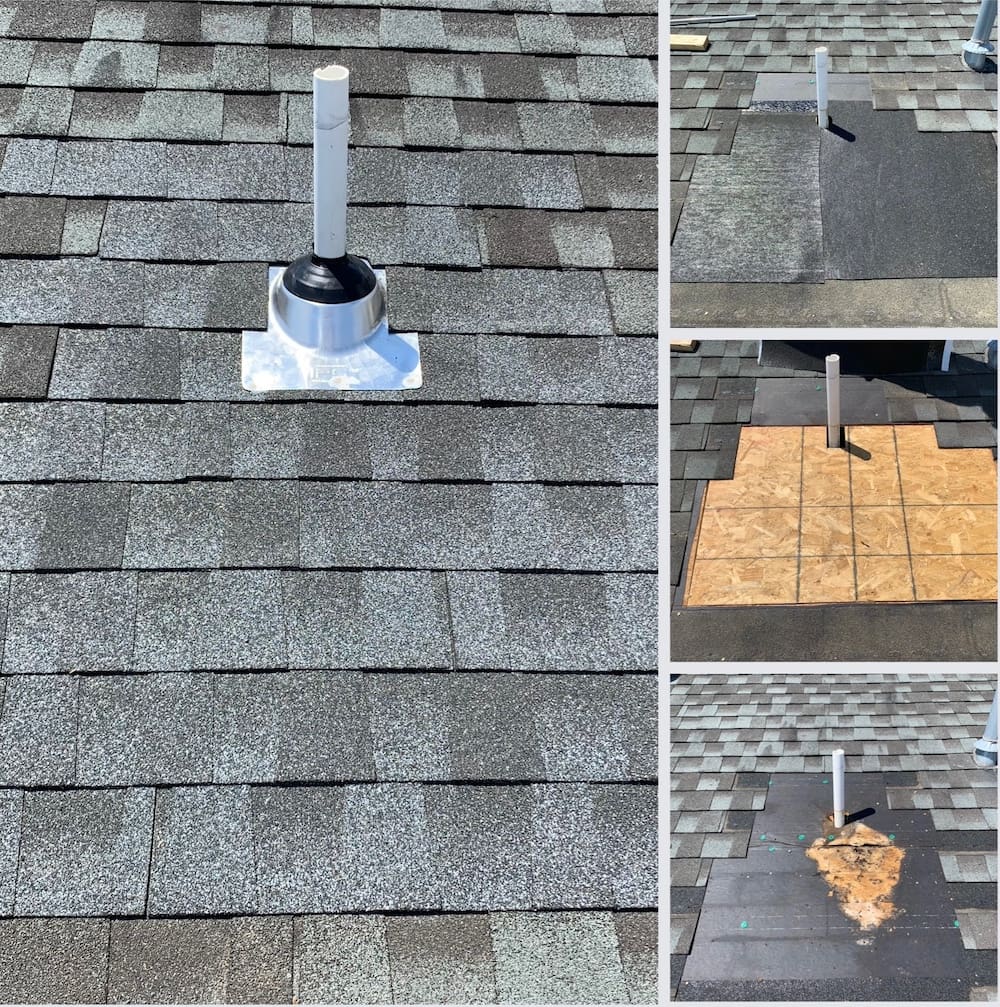 plumbing vent flashing collar