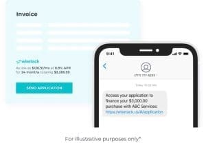 get chimney financing connected to your invoices and quotes