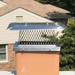 leaky chimney cap replaced