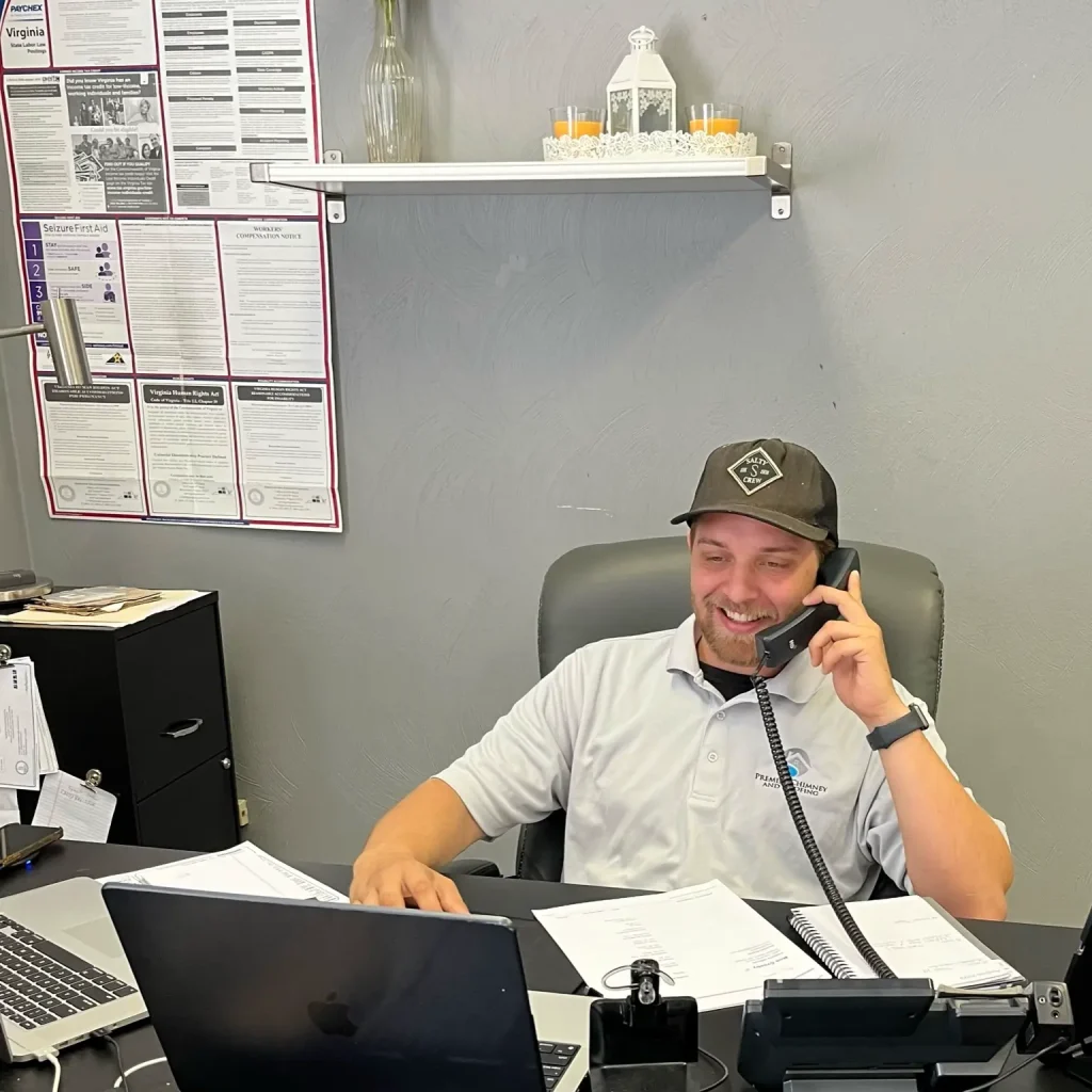 office manager of Premier Chimney and Roofing in Virginia Beach, VA