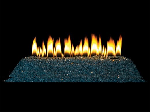 contemporary vent-free gas fireplace in Virginia Beach, VA