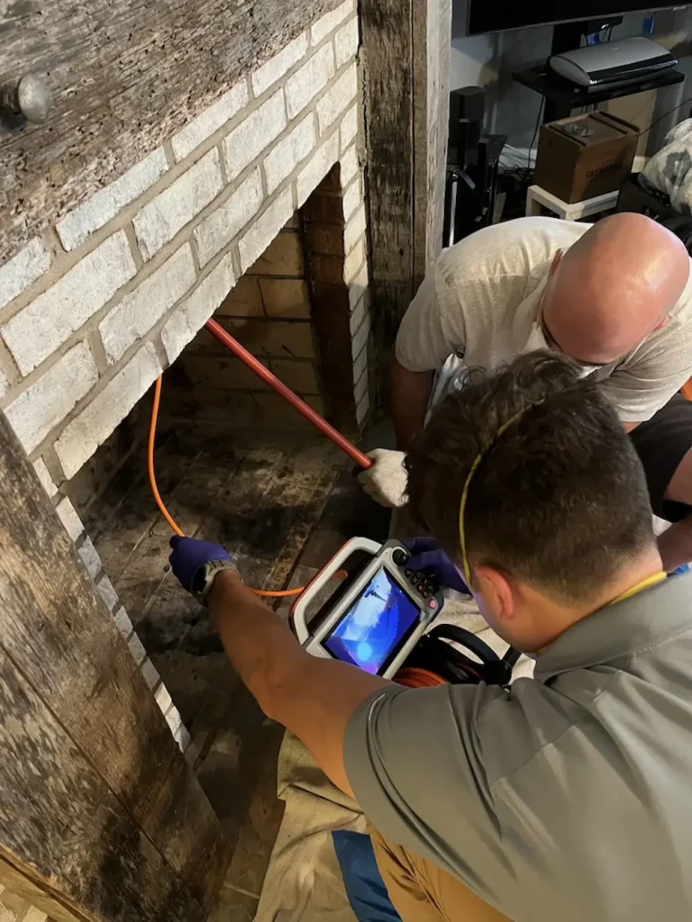 level 2 chimney inspection in Chesapeake, VA
