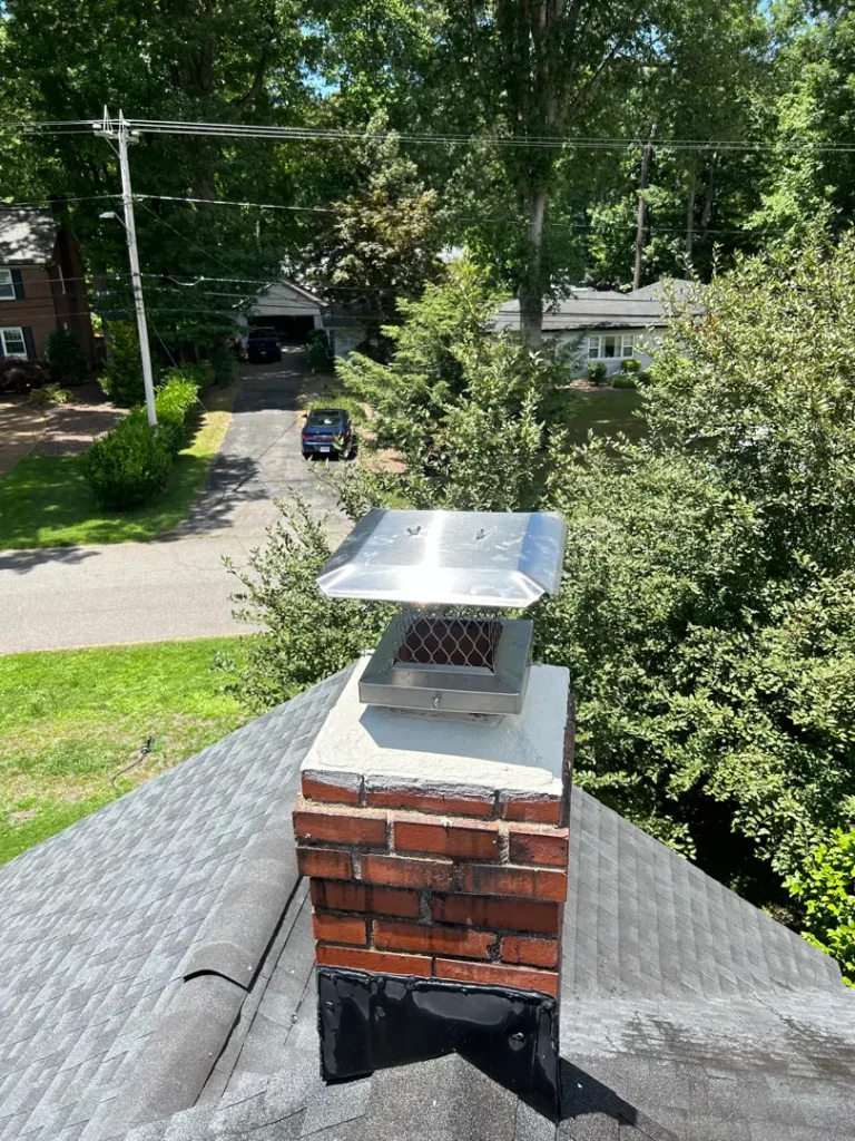 masonry chimney cap in Norfolk, VA