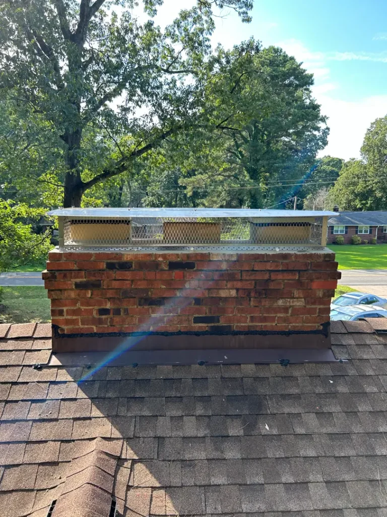multi flue chimney cap in Virginia Beach, VA