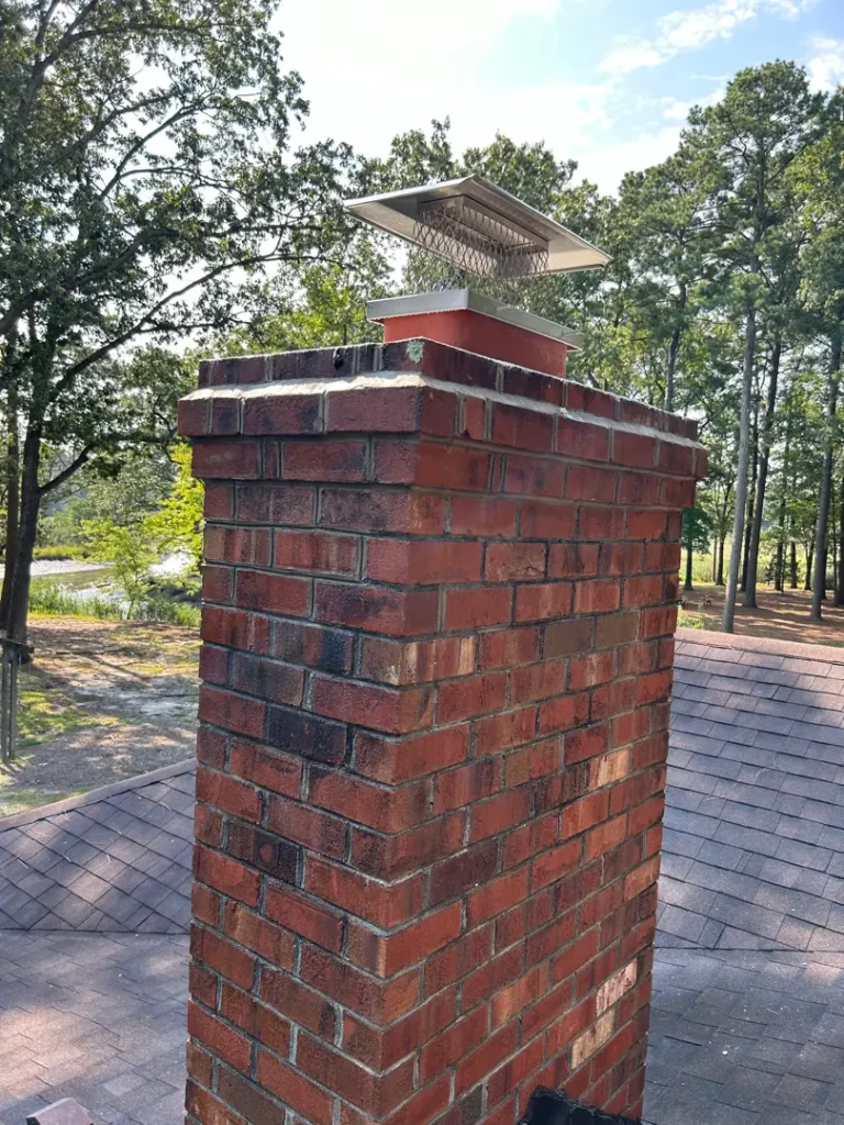 masonry chimney cap in Virginia Beach, VA