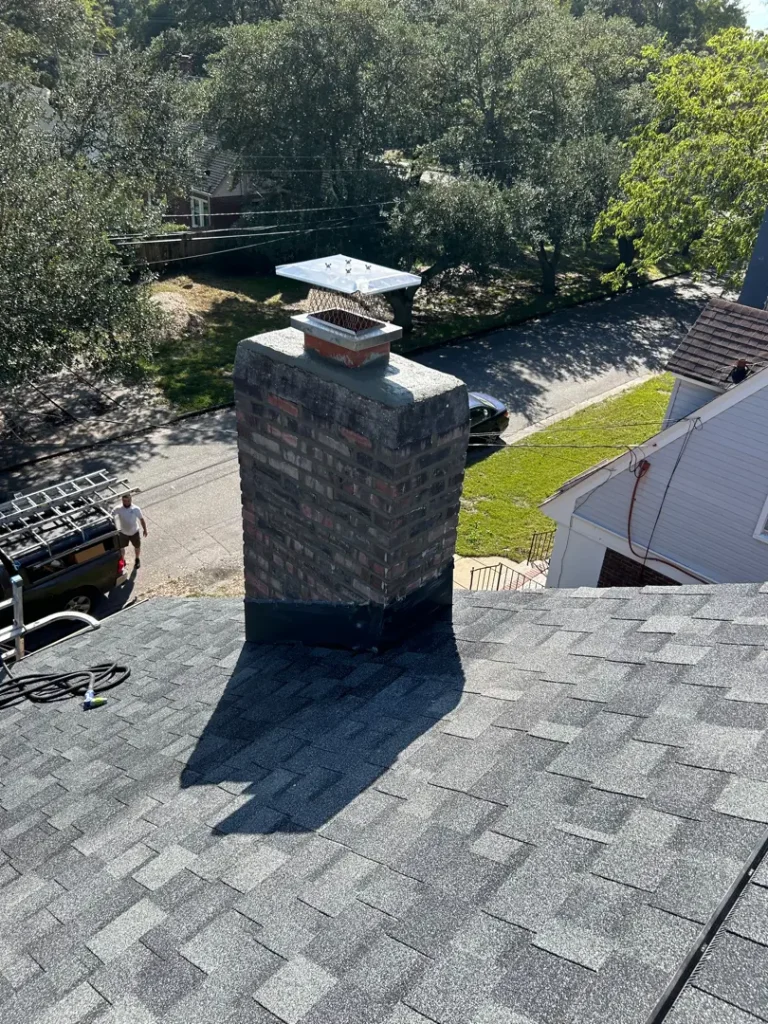 masonry chimney cap in Norfolk, VA