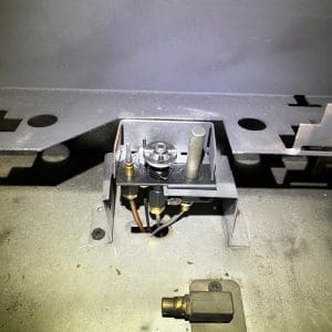 A gas fireplace pilot light repair in hampton.